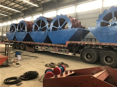 定制輪式洗砂機-紅森機械-益陽輪式洗砂機